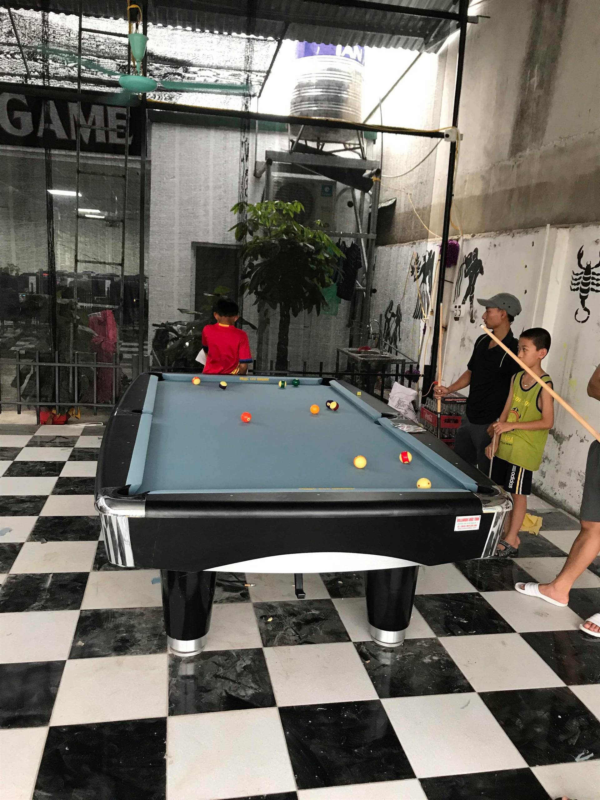 Biliards Đức Tình Lắp đặt bàn Tonardo 9017 tại quán game VIP – Vĩnh Quỳnh – Thanh Trì -Hà Nội